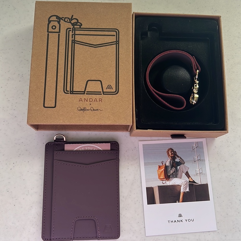 Andar Denner Wallet - Color Plum